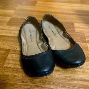 Lucky Brand leather flats